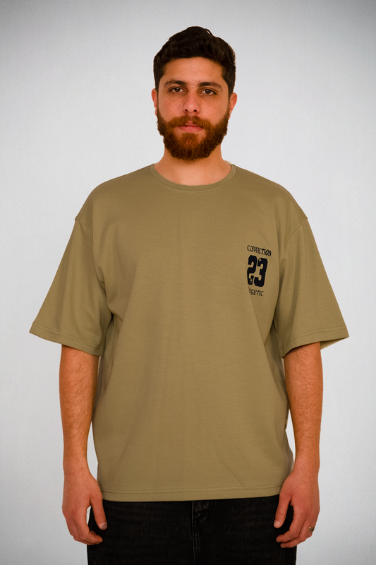 Conviction 23 Tee – Sand Edition