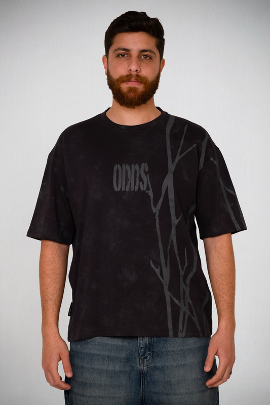 Urban Roots Tee – Midnight Distress