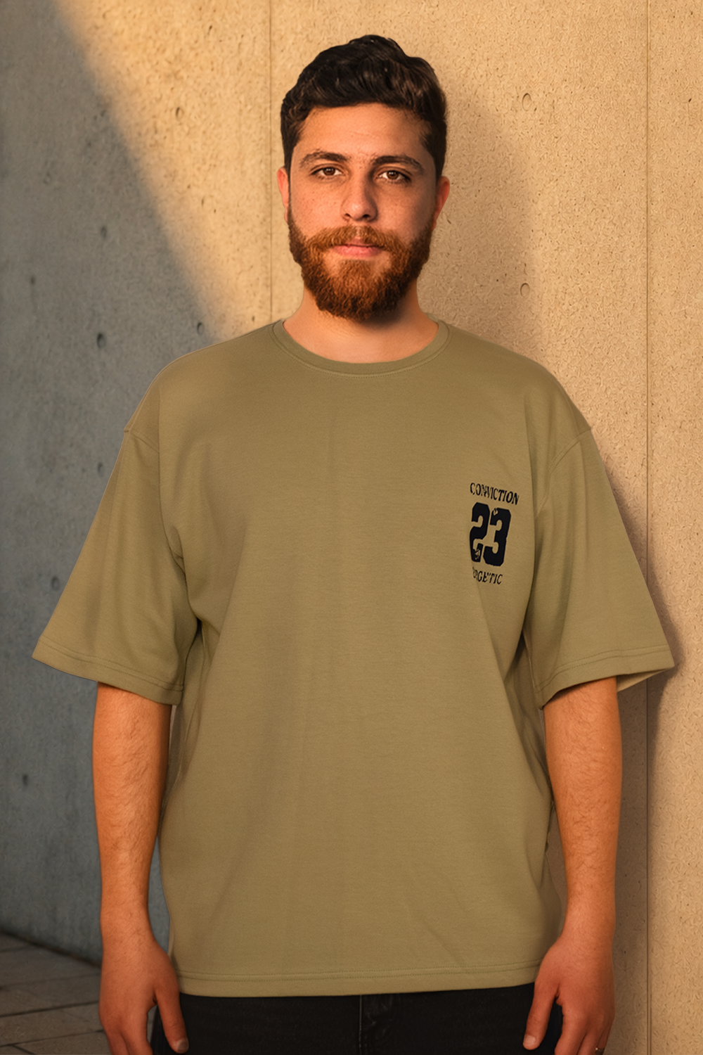 Conviction 23 Tee – Sand Edition