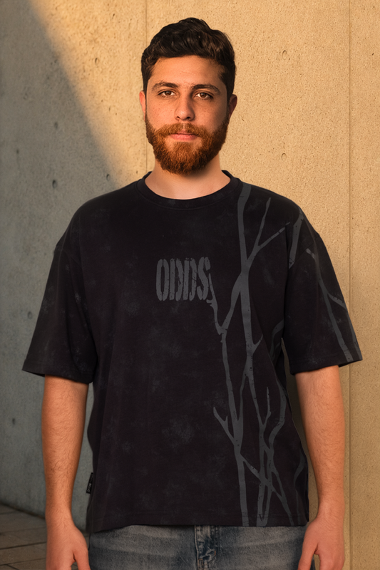 Urban Roots Tee – Midnight Distress