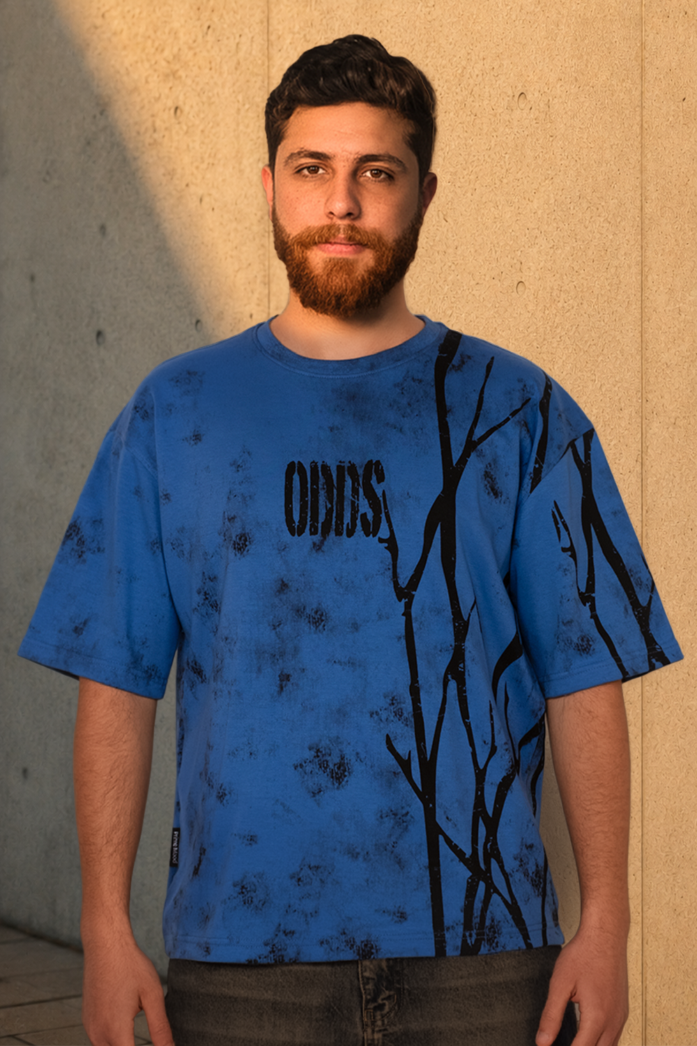 Urban Roots Tee – Electric Blue
