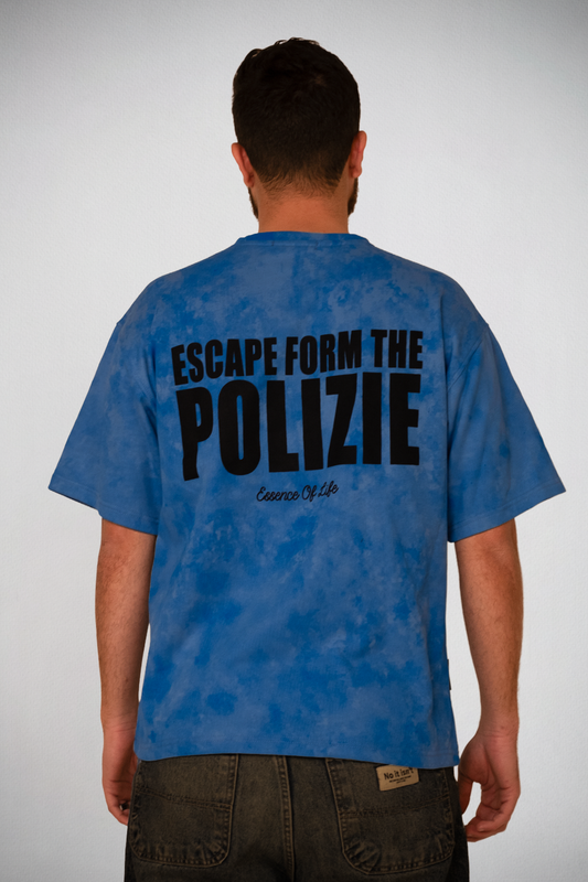 Escape Statement Tee – Sky Blue