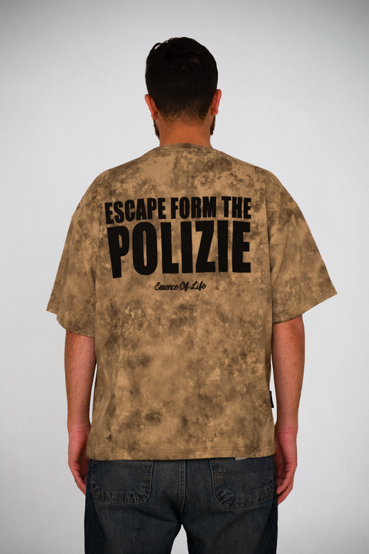 Desert Fade Statement Tee – Sand Wash