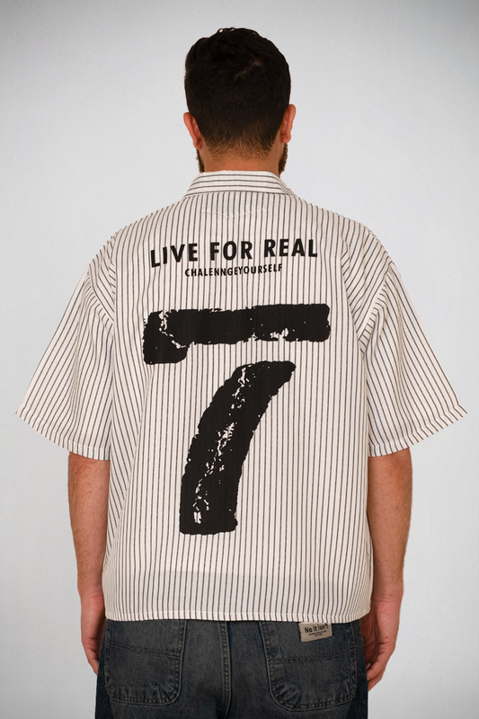Urban Statement Pinstripe Shirt – Live For Real