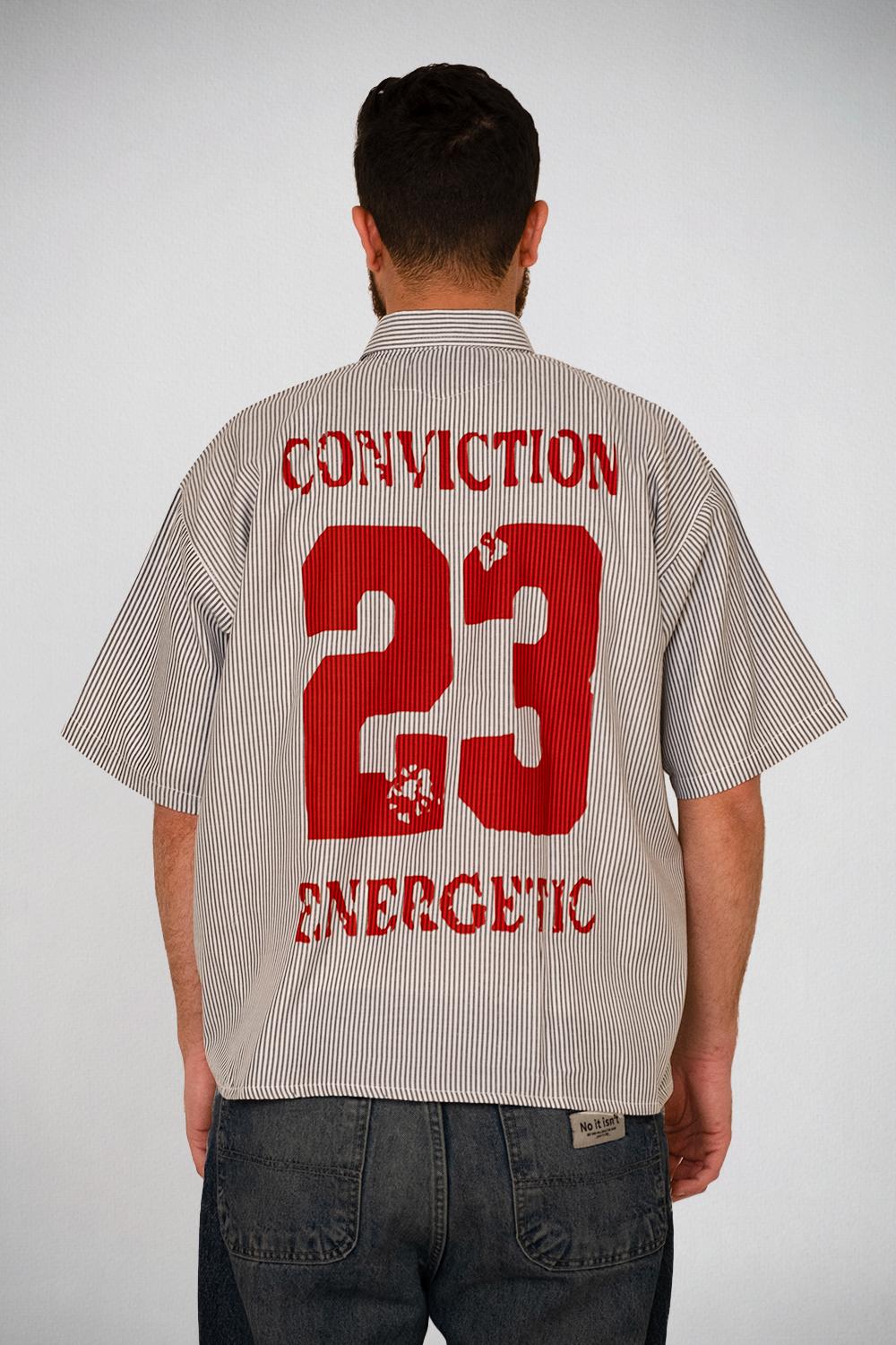 Conviction 23 Pinstripe Shirt – Energetic Edition