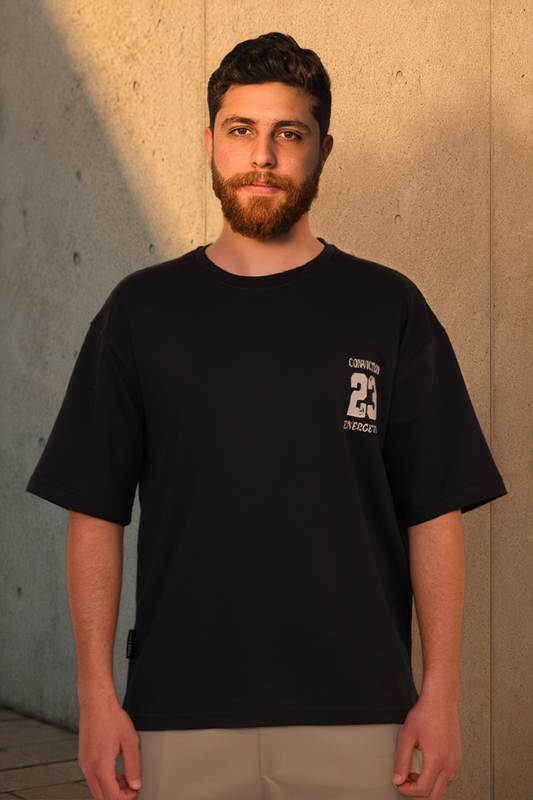 Conviction 23 Tee – Black Edition