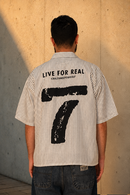 Urban Statement Pinstripe Shirt – Live For Real